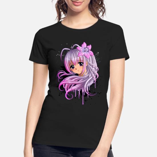Cute Anime Girl' Women's Organic T 